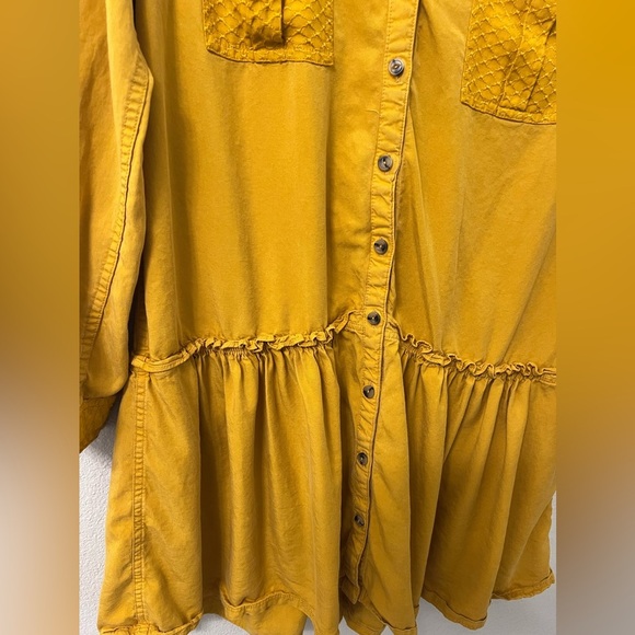 Anthropologie Marlie Button-Front Tunic dress - Picture 5 of 9